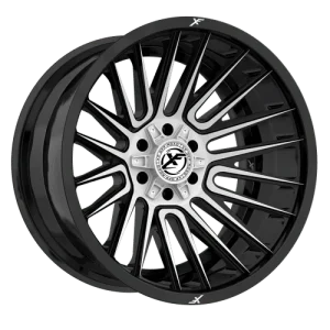 XF Off-Road – XF-234 – Black – 20″x10″ -12mm – Summer Wheels – XF-238201051271397-12GBMWHT